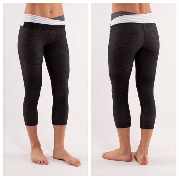 lululemon athletica Pants - Lululemon Astro Wunder Under Crop *Denim